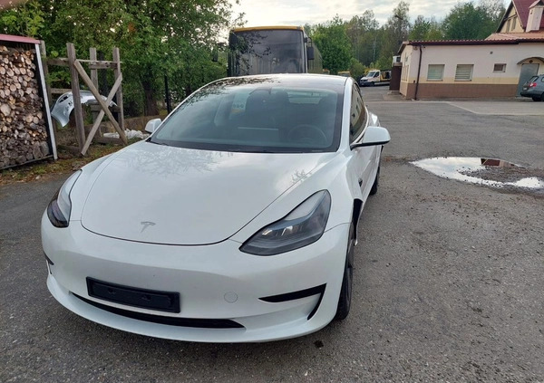 Tesla Model 3 cena 79900 przebieg: 35000, rok produkcji 2022 z Kłodzko małe 436